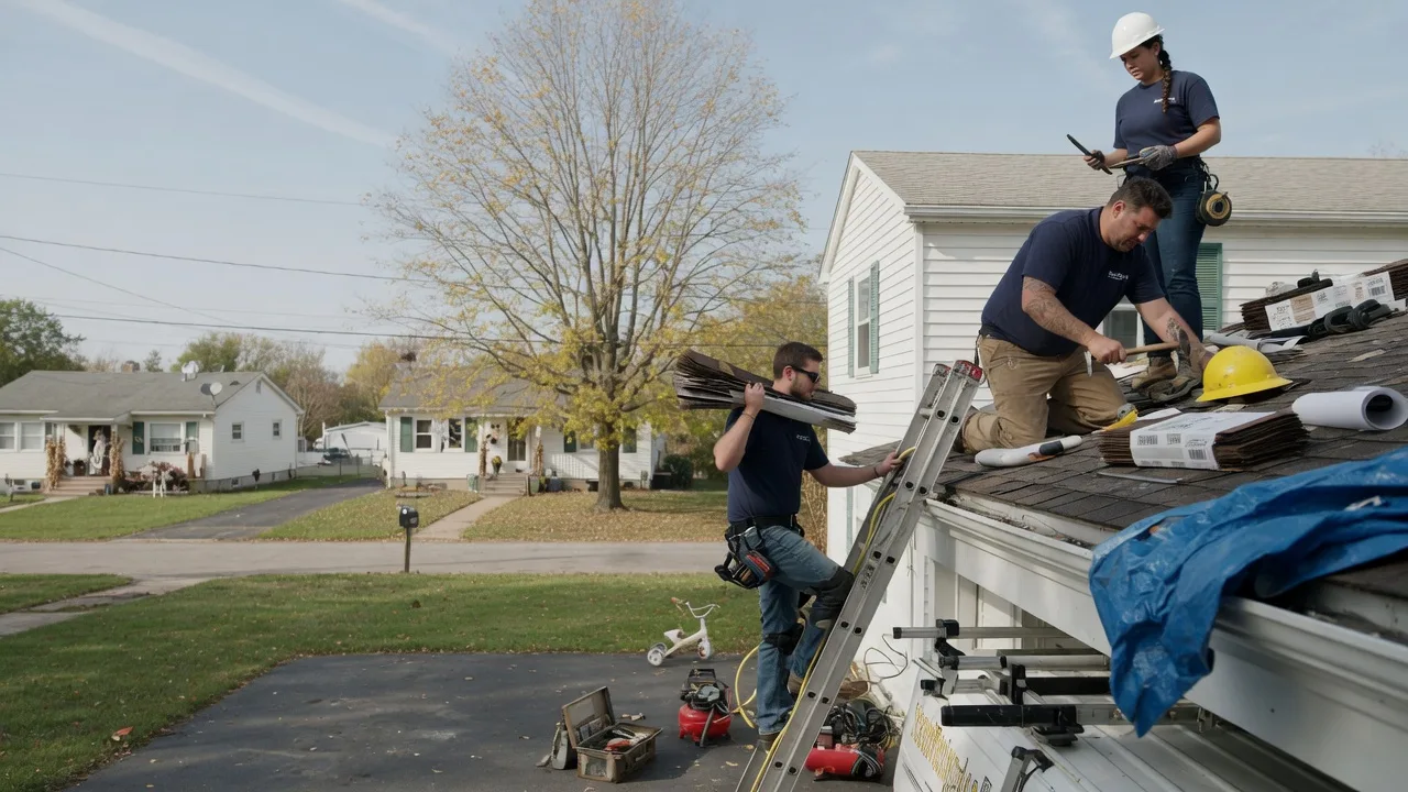Local Roofing Contractors in Tiskilwa, IL near me